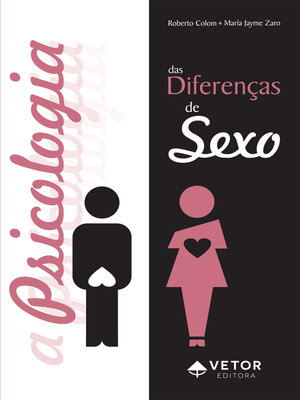 cover image of A Psicologia das diferenças de sexo